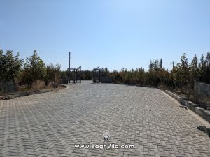 شهرک ویلایی سنگ فرش مناسب ساخت ویلا ، کاربری باغ مسکونی 