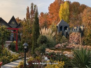 ویلا قلعه آذری ؛ آزگارد، یک باغ ویلای خاص با معماری گوتیک!
