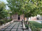 حیاط نمای ویلا و حیاط