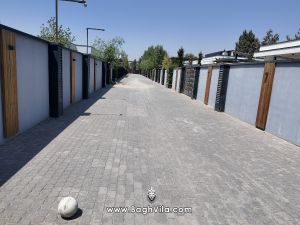 باغچه در تهران ویلا ، شهرک ویلایی مدرن 